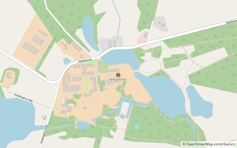 Bregentved location map