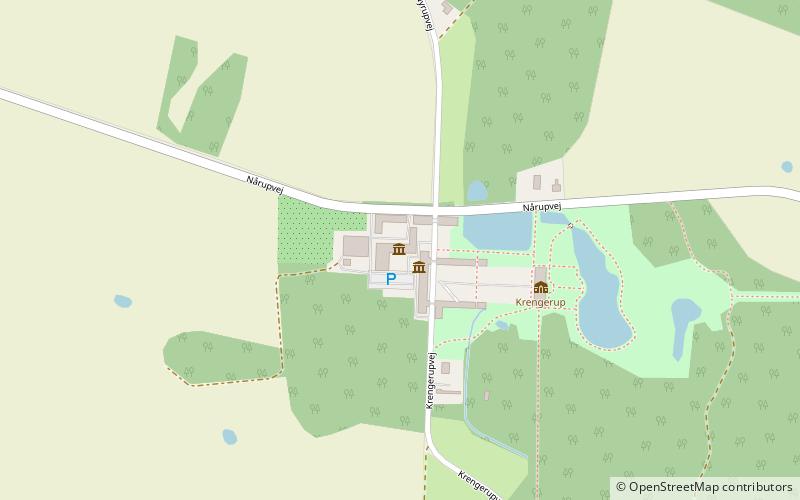 Krengerup location map