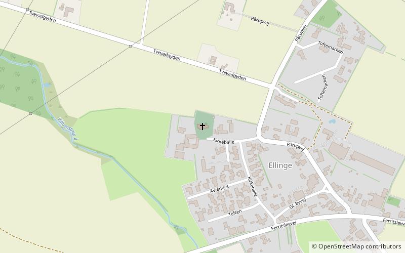 Ellinge Kirke location map