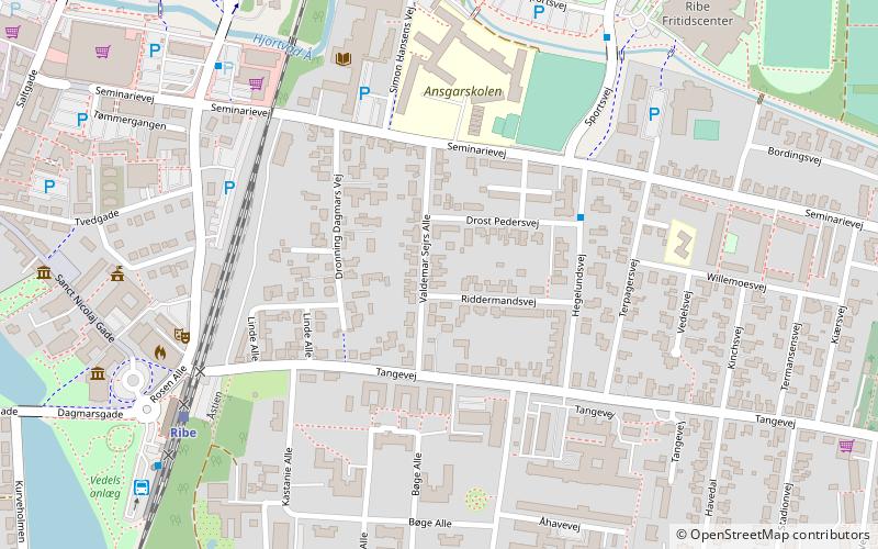 Gmina Ribe location map
