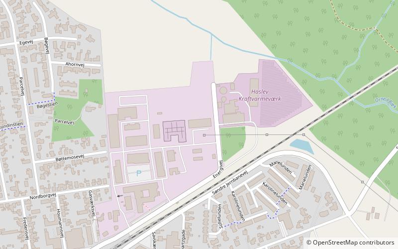Gmina Haslev location map