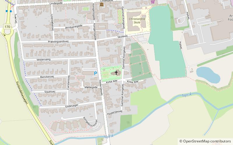 Tyrstrup Kirke location map