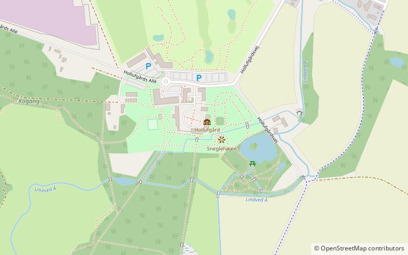Gæsteatelier Hollufgård location map