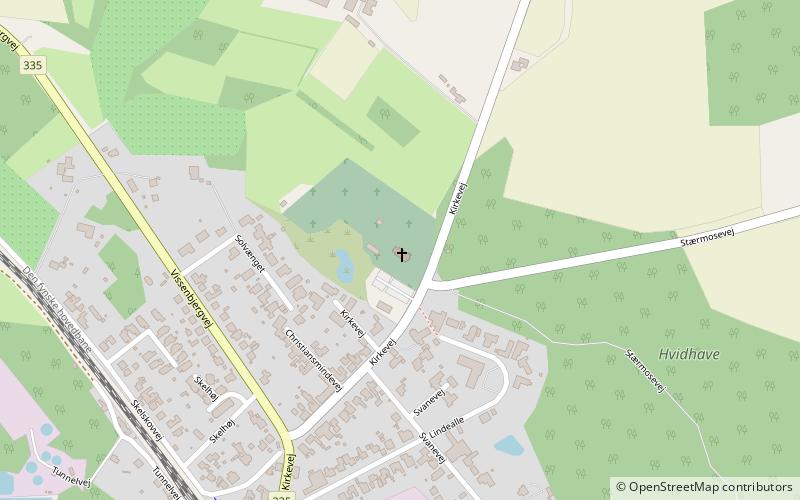 Broholm Kirke location map