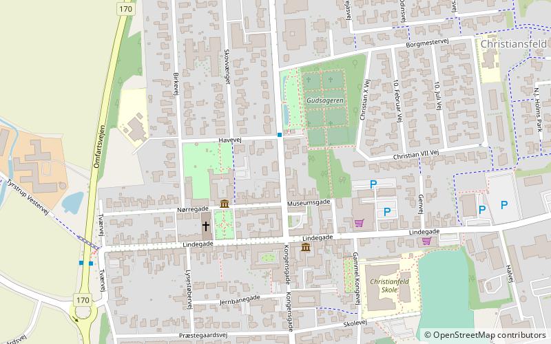 Christiansfeld Kommune location map