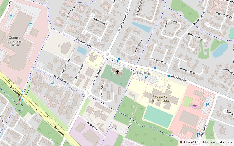 Tornbjerg Kirke location map