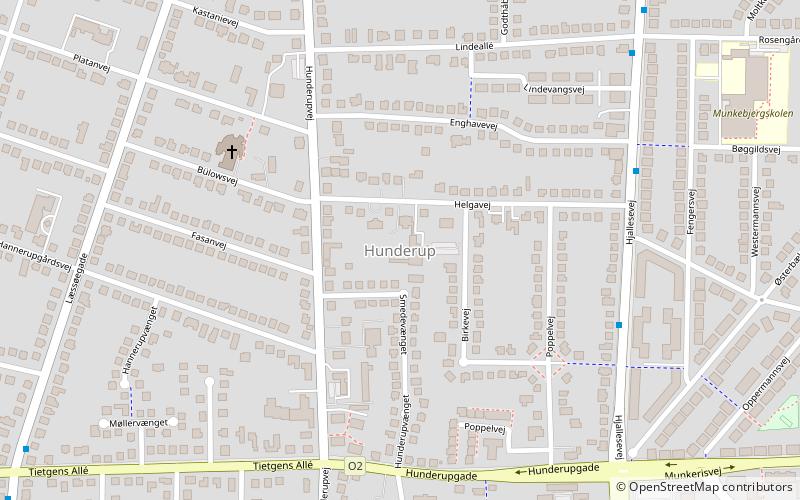 hunderup odense location map