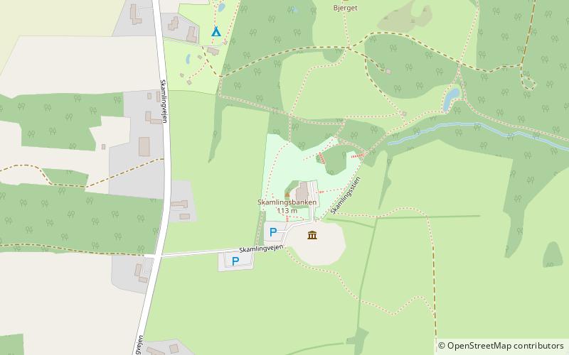 Skamlingsbanken location map