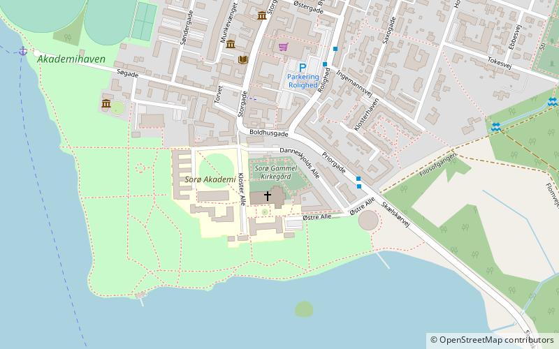 Sorø Old Cemetery location map