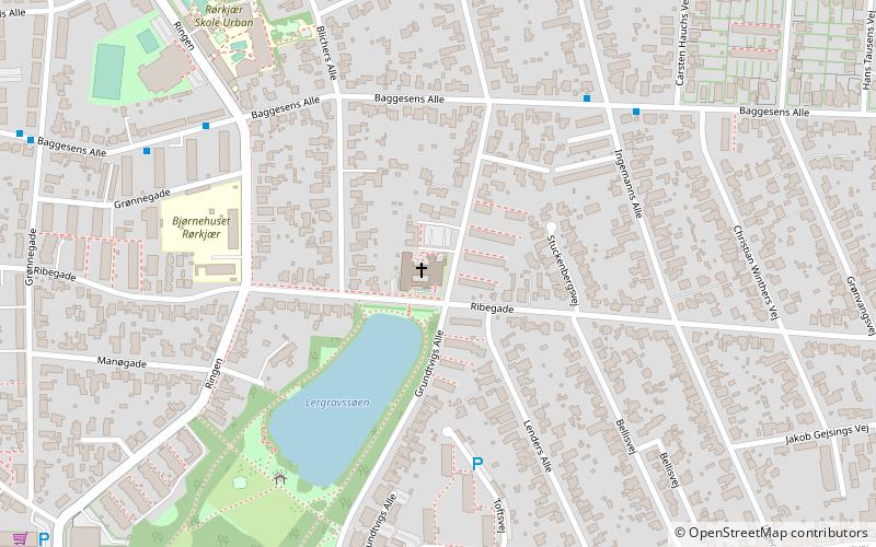 Grundtvig's Church location map