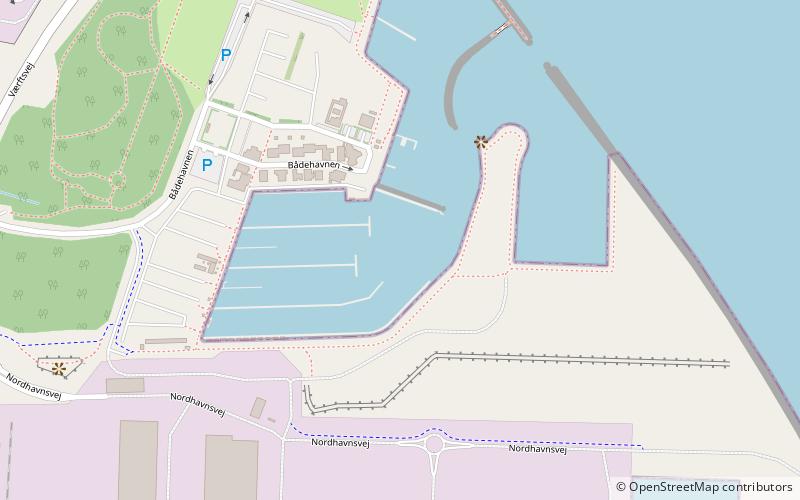 Køge Marina location map