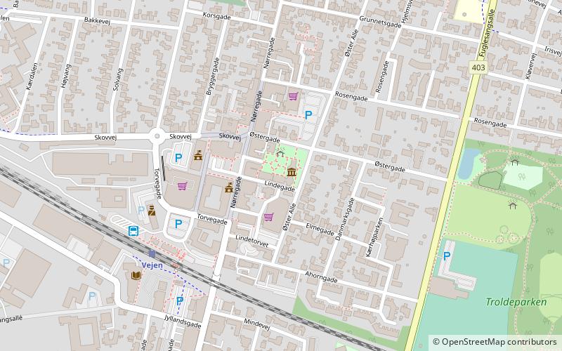 Vejen Kunstmuseum location map