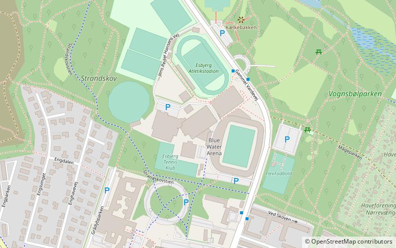 Granly Hockey Arena location map