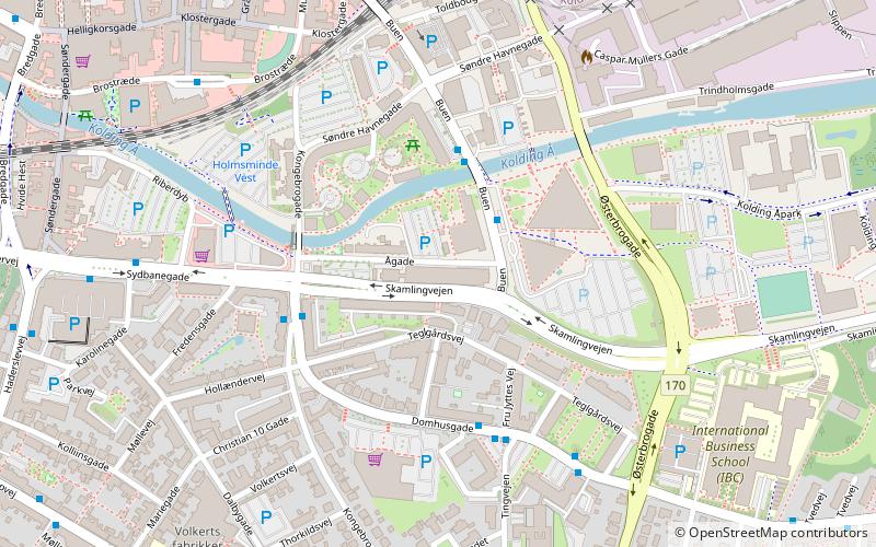 Designskolen Kolding location map