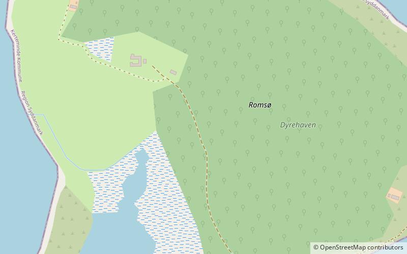 Romsø location map