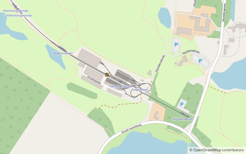 Skjoldenæsholm Tram Museum location map