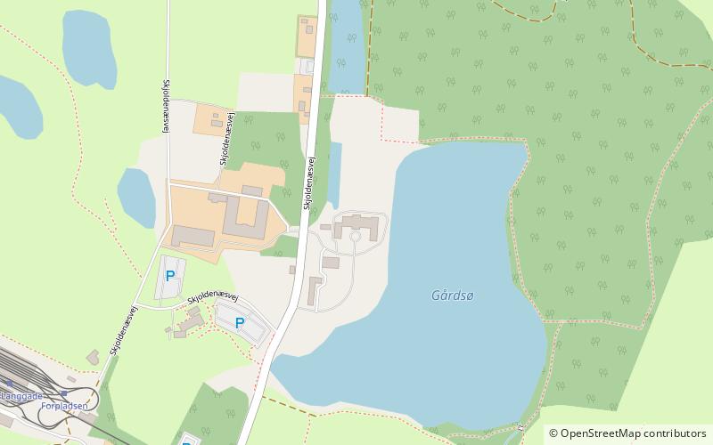 Skjoldenæsholm Castle location map