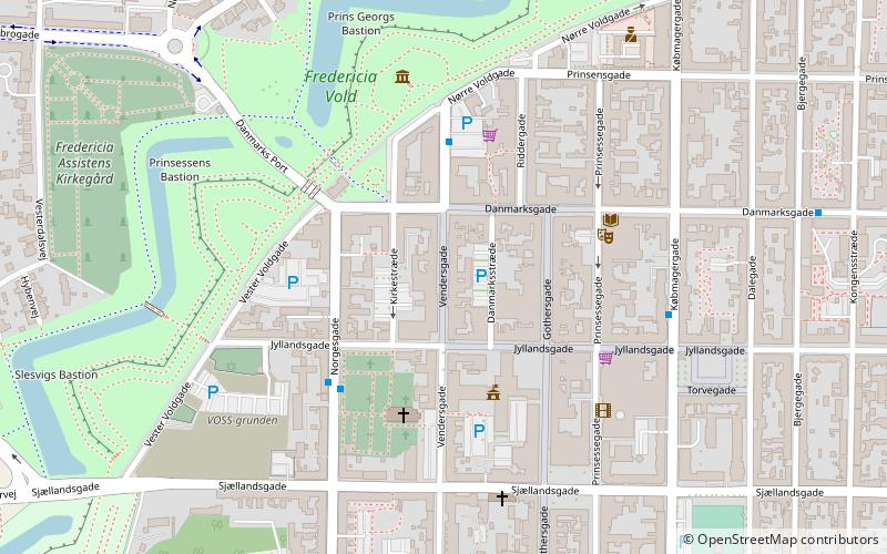 Vendersgade location map