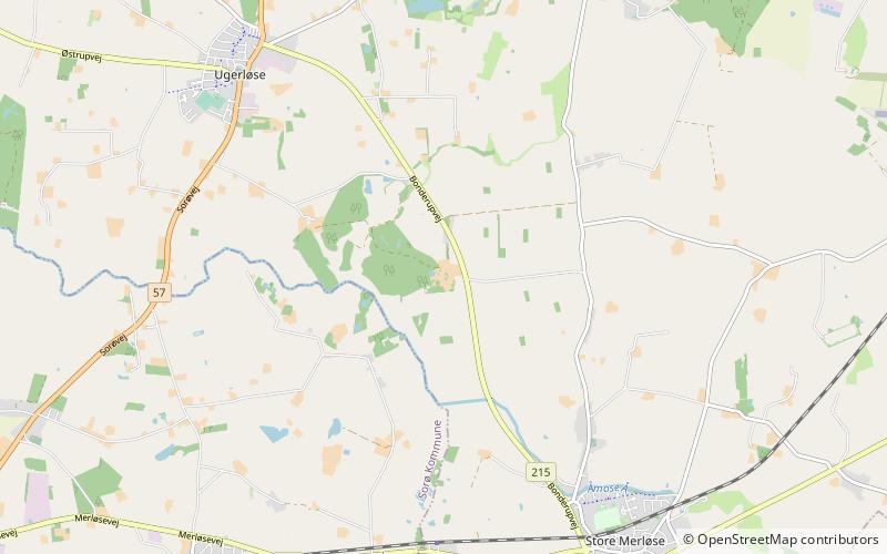 bonderup location map