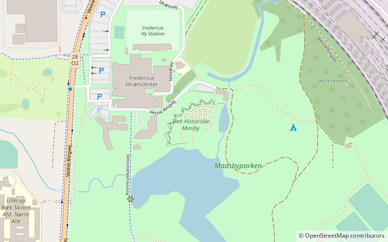 Den Historiske Miniby location map