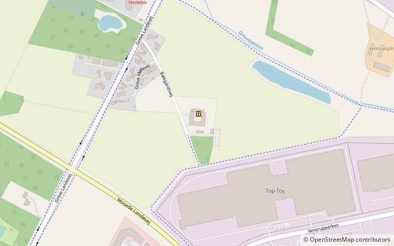 Greve Museum location map