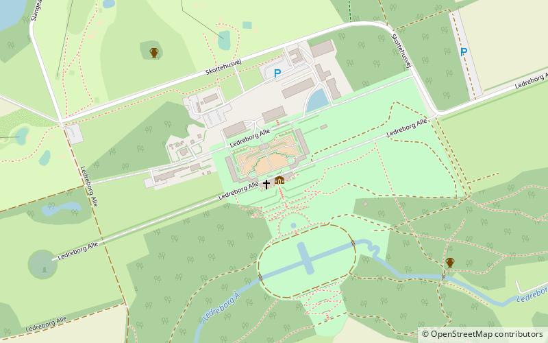 Schloss Ledreborg location map