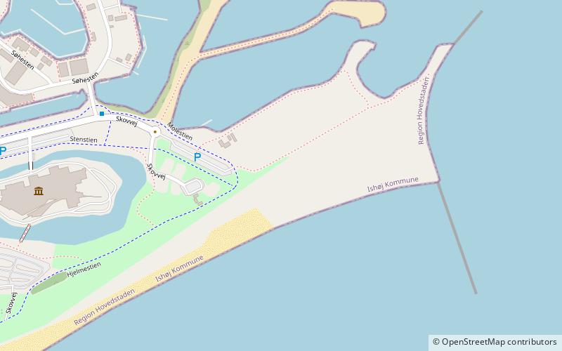 Køge Bugt Strandpark location map