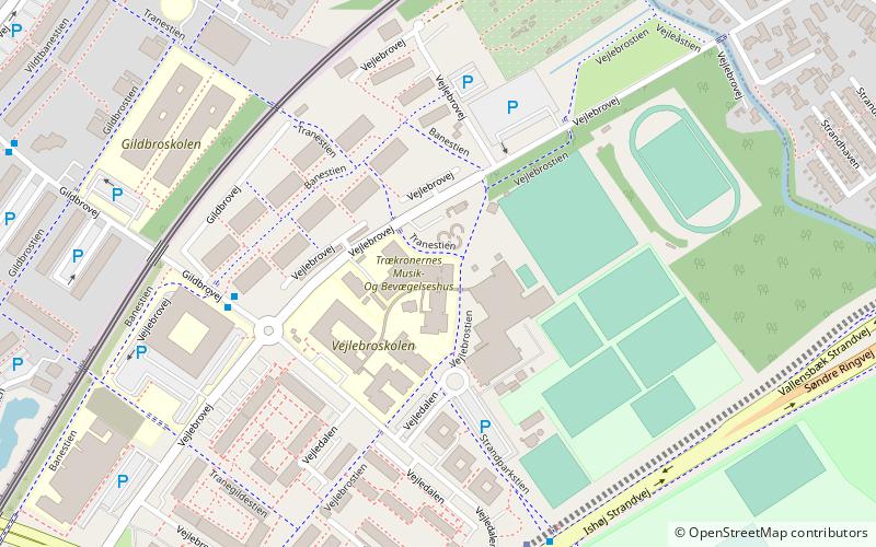 Ishøj Gymnasium location map