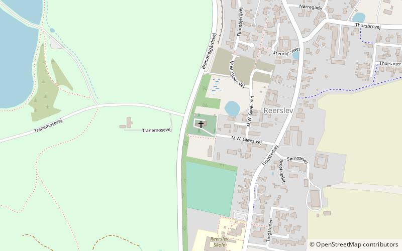 Reerslev Kirke location map