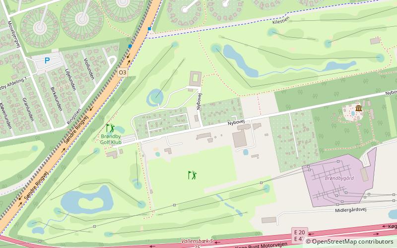 Brøndby Golf Klub location map