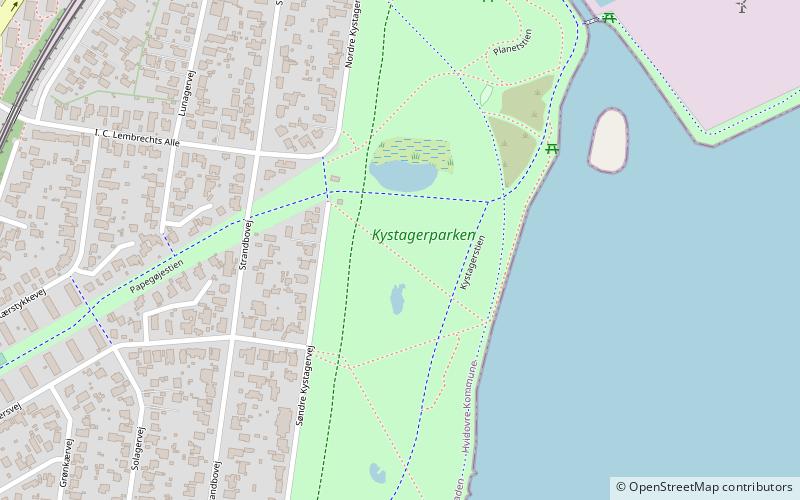 Kystagerparken location map