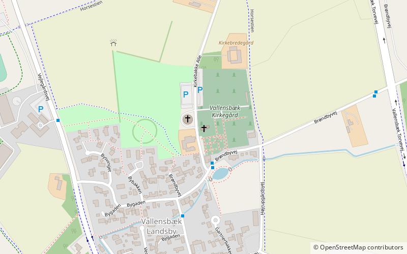 Vallensbæk Kirke location map