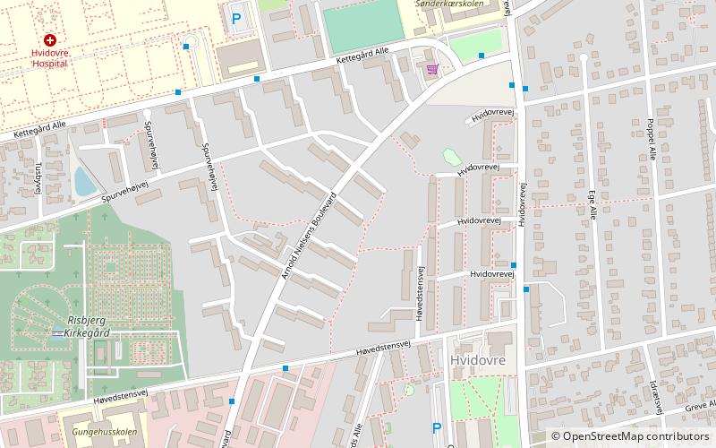 Hvidovre location map