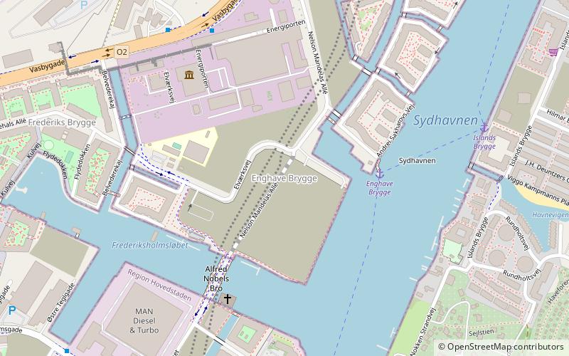 Enghave Brygge location map