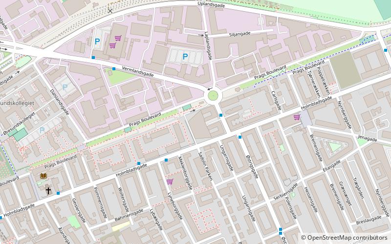 Prismen location map