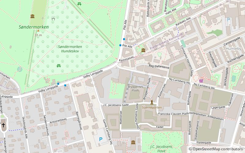 Carlsberg Museum location map