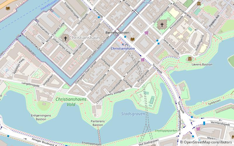 Sofiegade location map