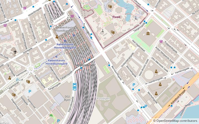 Centralpostbygningen location map