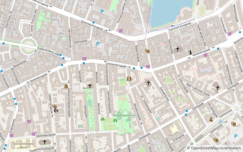 Musée de Copenhague location map