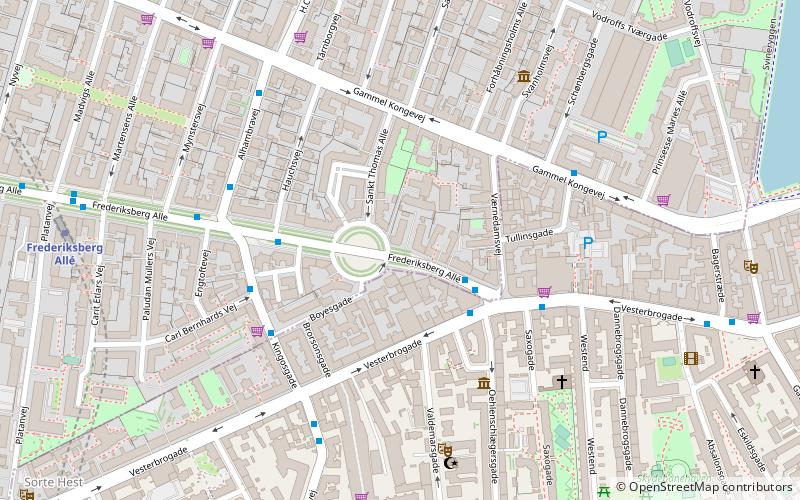 Sankt Thomas Plads location map