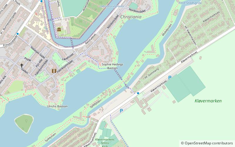 Dyssebroen location map
