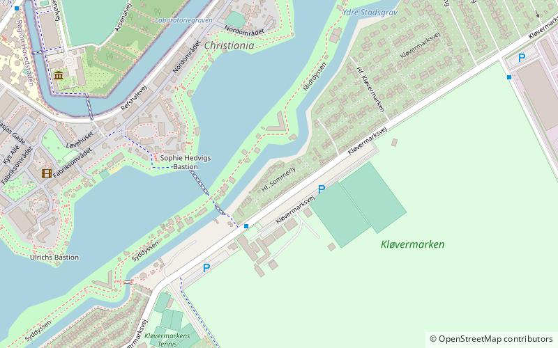 Christianshavns Enveloppe location map