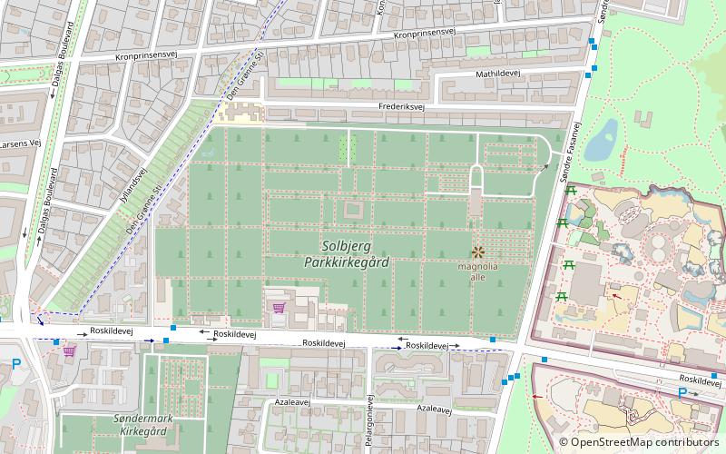 Solbjerg Park Cemetery location map