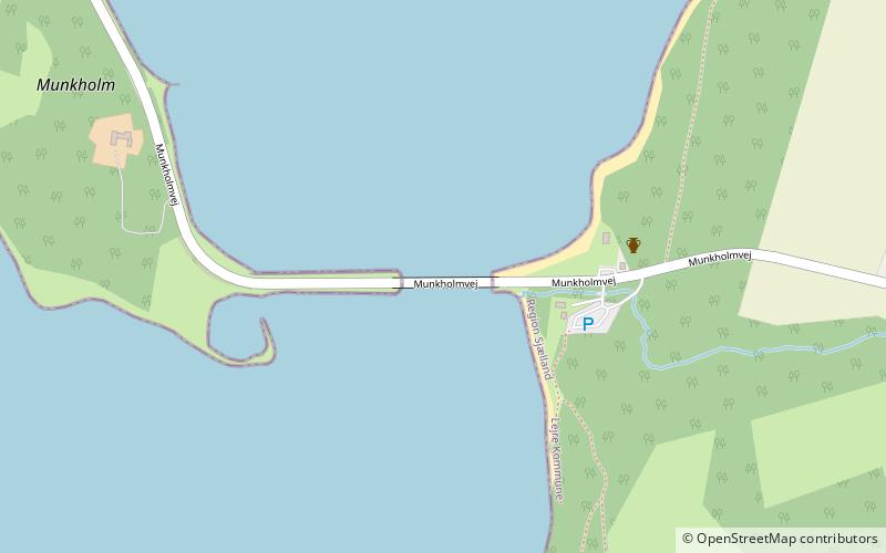 Munkholm Bridge location map