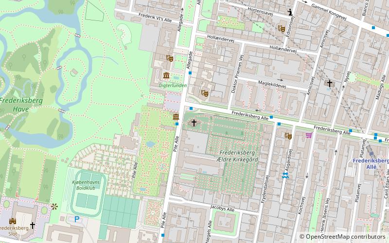 Frederiksberg Kirke location map