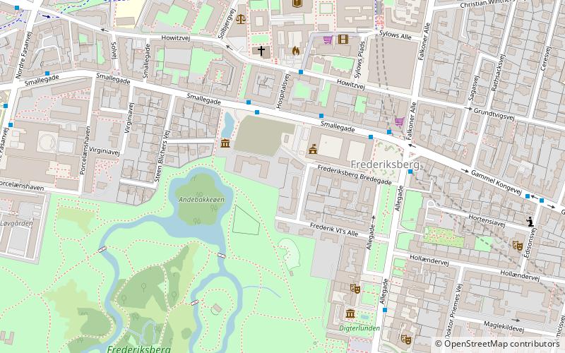 Frederiksberg Municipality location map