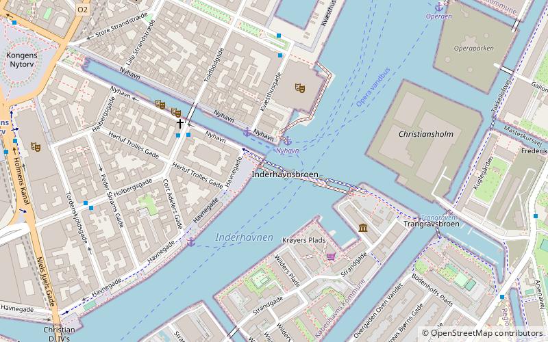 Inderhavnsbroen location map