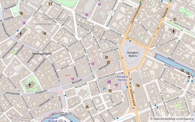 Pistolstræde location map