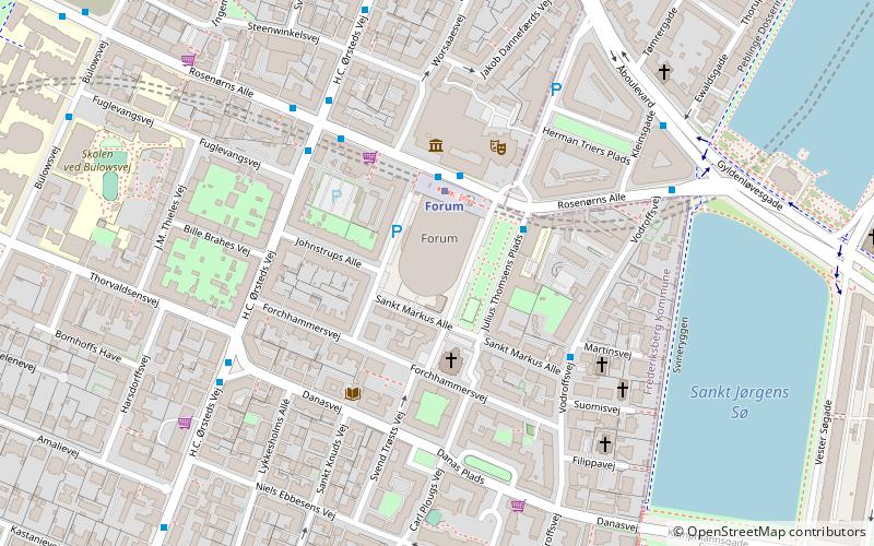 Forum Kopenhagen location map