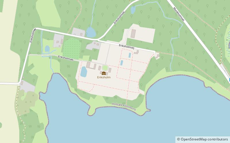 Eriksholm Castle location map